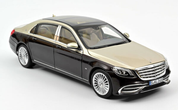 Norev 1:18  Mercedes-Maybach S 650 Donkerrood/Zilver